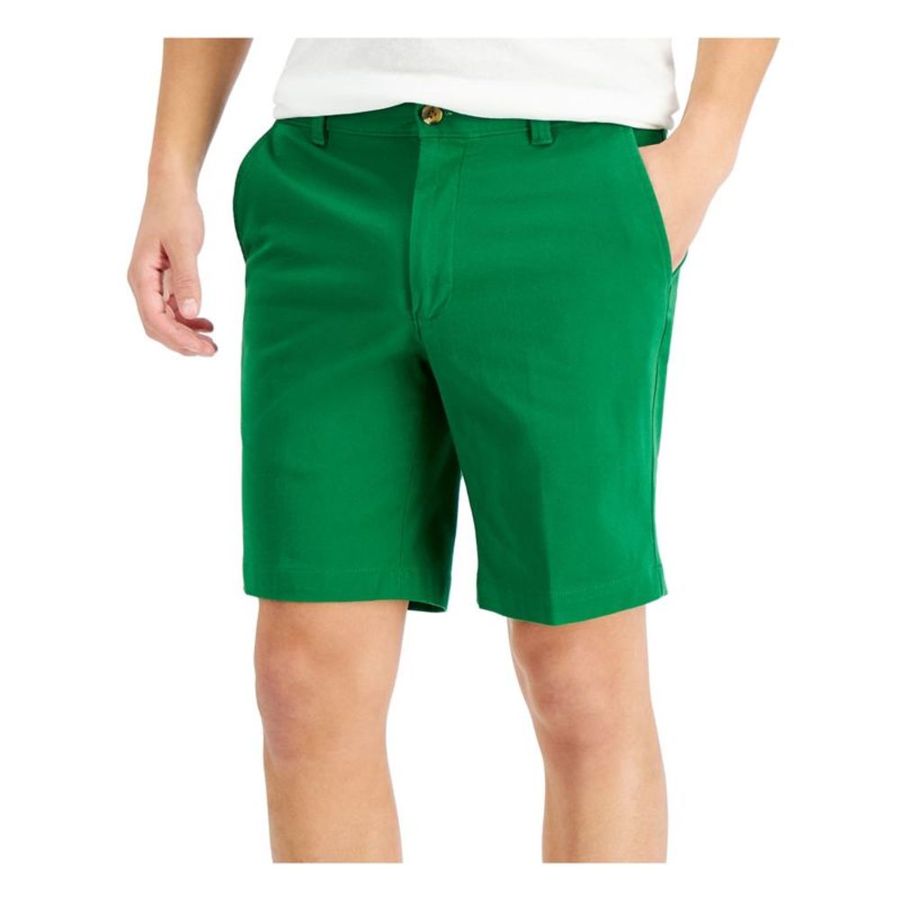 CLUBROOM Mens Green Shorts 40 Waist